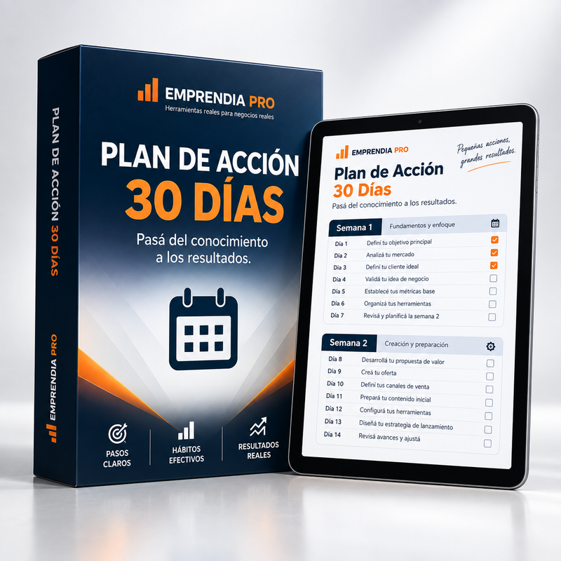 Plan de Acción Vendé Más — 30 días